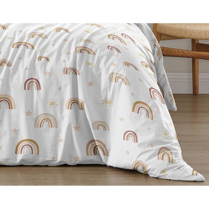 3pc Rainbow Full/Queen Kids&#39; Comforter Bedding Set - Sweet Jojo Designs, 6 of 8