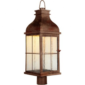 Craftmade Lighting Vincent 1 - Light Post Light in  Weathered Copper - 1 of 2