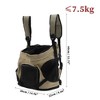 Unique Bargains Pet Carrier Portable Backpack for Cats and Small Dogs 14.96"x8.66"x15.75" Khaki - 2 of 4