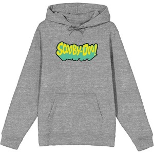 Scooby-Doo Logo Title Adult Long Sleeve Hoodie - 1 of 2