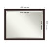 Amanti Art Maya Beveled Framed Bathroom Vanity Wall Mirror - 3 of 4