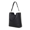 MKF Collection Wren Vegan Leather Women’s Hobo with Pouch and Wristlet Wallet by Mia K- 3 pieces - 3 of 4