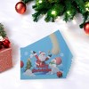 Unique Bargains Christmas Greeting Card Multicolor 4.5x 3.1 Inch 10 Pcs - 2 of 4