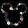 Boy's Disney Mickey Mouse Flower Crown Silhouette T-Shirt - image 2 of 4