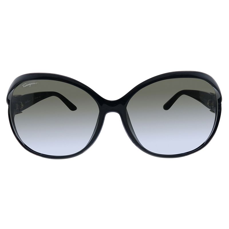 Salvatore Ferragamo SF 770SA 001 Womens Oval Sunglasses Black 61mm, 2 of 4