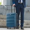 Gulches 6-Piece ABS Hardshell Luggage Set - Lightweight & Durable Suitcases with Dual Spinner Wheels, Carry-On & Check-In Sizes for Travel & Business - 2 of 4