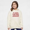 The Juniper Shop Love Vibes Checkered Youth Graphic Hoodie - 2 of 3