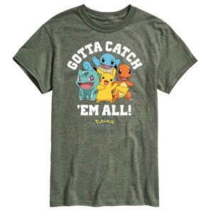 Men's - Pokémon - Gotta Catch 'Em All Group Short Sleeve Graphic T-Shirt - 1 of 4