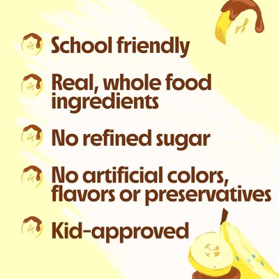 Happy Wolf Organic Kids Refrigerated Snack Bars, Choco-Banana - 4.23oz/5ct