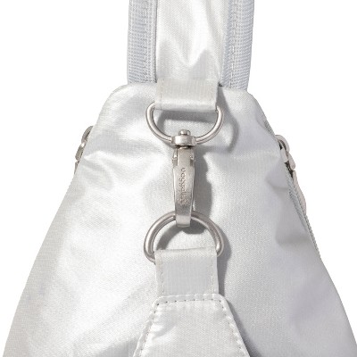 Baggallini Women's Central Park Sling Bag - Silver Metallic — фото 6
