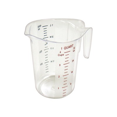 1 Cup Glass Measuring Cup Clear - Figmint™ : Target