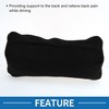 Unique Bargains Suede All-Season Car Headrest Lumbar Cushion  with Ergonomic Design - 3 of 4