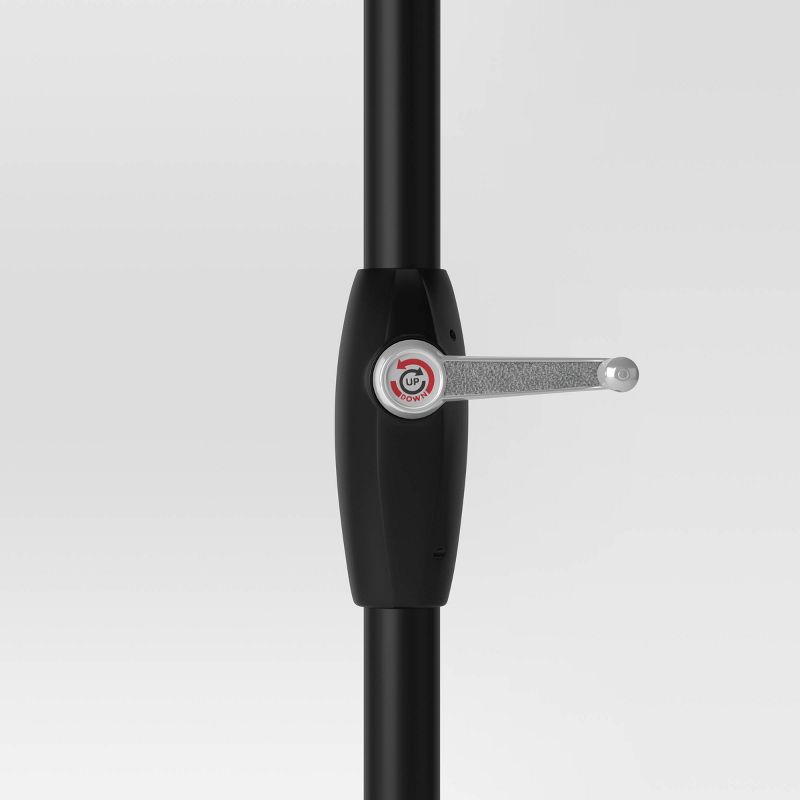 9' Round Outdoor Patio Market Umbrella with Black Pole - Threshold™, 6 of 8