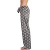 #followme Silky Fleece Printed Pajama Pants for Women - 2 of 3