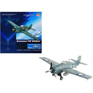 Grumman F4F-4 Wildcat Fighter Aircraft "Battle of Santa Cruz" 1942 US Navy "Air Power Series" 1/48 Diecast Model by Hobby Master - 1 of 4