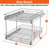 LOVMOR Pull Out Cabinet Organizer - 3 of 4