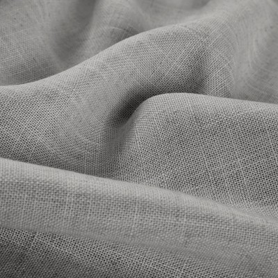 Harrow Dark Gray Blackout Linen-Blend Window Curtain Panel