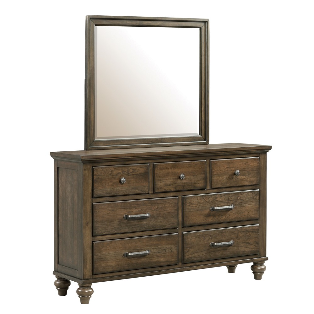 UPC 811209030732 product image for Channing Dresser and Mirror Set Dark Walnut - Picket House Furnishings | upcitemdb.com