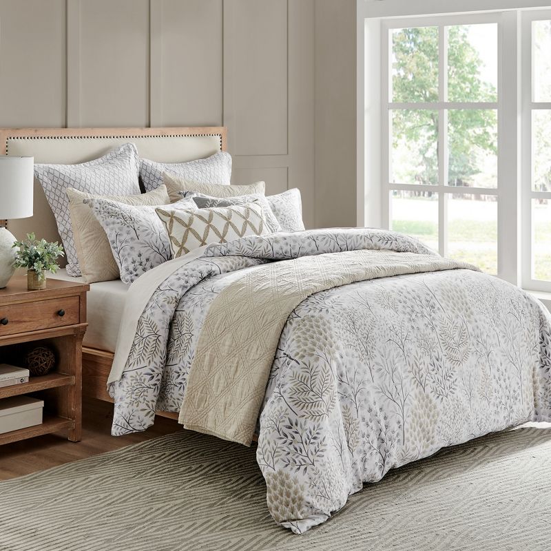 English Forest Natural Duvet Cover Set - Levtex Home, 2 of 6