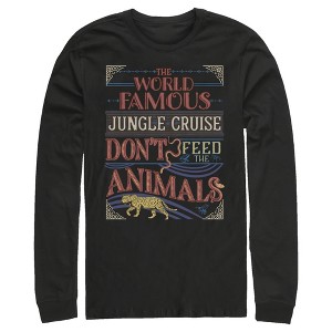 Men's Jungle Cruise World Famous Retro Logo Long Sleeve Shirt - 1 of 4