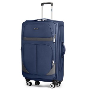 NEW YORK XPRESS Luggage WD-8815Large Softside 32'' Suitcase,Expandable Luggage,w/Spinner Wheels w/LOCK - 1 of 4