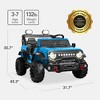 Best Choice Products Kids 24V 2-Seater Electric Ride-On Car Truck w/ Parent Control, Bluetooth, LED Lights - 2 of 4