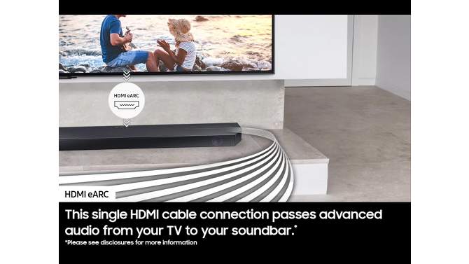 Samsung 3.1.2ch Soundbar with Dolby Audio and DTS:X - Black (HW-Q600C), 2 of 8, play video