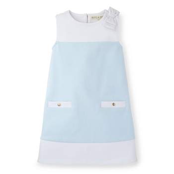 Hope & Henry Girls' A-Line Ponte Knit Dress, Infant
