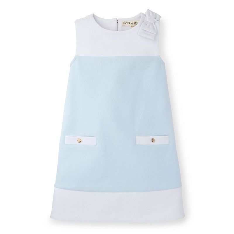 Hope & Henry Girls' A-Line Ponte Knit Dress, Infant, 1 of 5