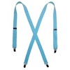 CTM Women's Elastic Clip-End 1 Inch Basic Suspenders - 3 of 4