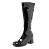 1.75" Heel Children's Gogo Boot Black - 2 of 4