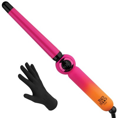 Tapered curling iron with clamp sale