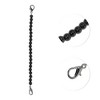 Unique Bargains Faux Pearl Handbag Strap Black 1 Pc - 3 of 4