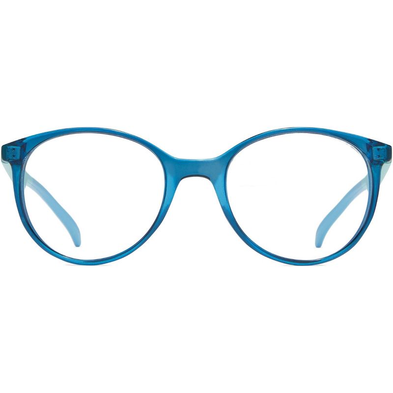 ICU Eyewear Kids Screen Vision Blue Light Filtering Round Glasses, 1 of 6