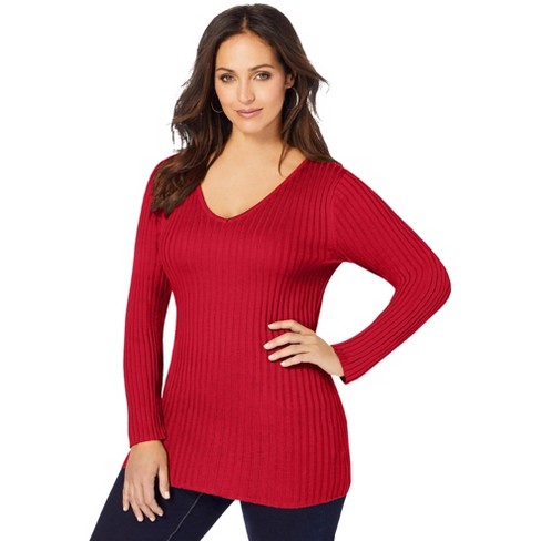 Women's plus size v fashion neck s