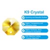 Unique Bargains Crystal Pendants Octagon Beads for DIY Lamp Arts Crafts Decoration 60 Pcs - 3 of 4