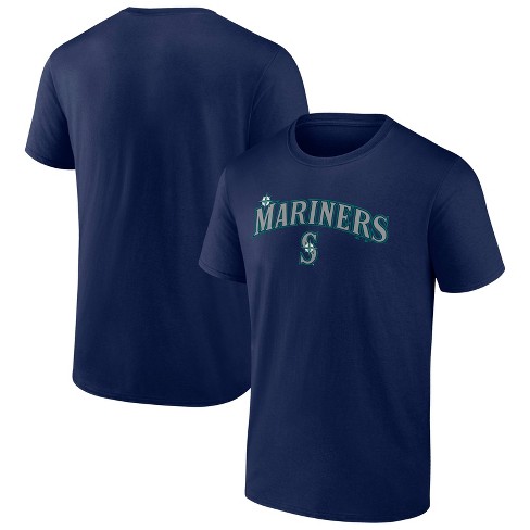MLB Seattle Mariners Men's Short Sleeve Core T-Shirt - S