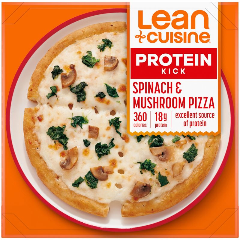 Lean Cuisine Protein Kick Spinach &#38; Mushroom Frozen Pizza - 6.1oz, 1 of 12