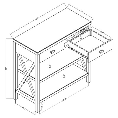 target owings console table