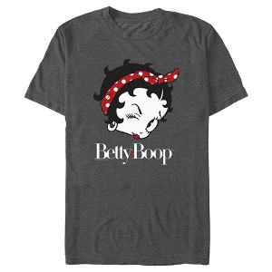 Men's Betty Boop Wink Betty T-Shirt - 1 of 4