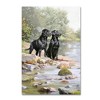 Trademark Fine Art -The Macneil Studio 'Black Labradors' Canvas Art - 2 of 3