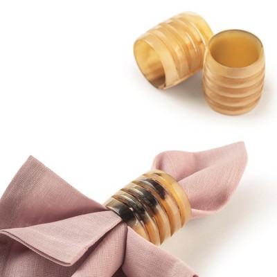 GAURI KOHLI Regal Napkin Rings, Set of 6