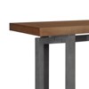 Kumasinova 59" Narrow Console Table,MDF Entryway Table with Space-Saving Design,Entry Table for Living Room&Hallway,Living Room Furniture - 4 of 4