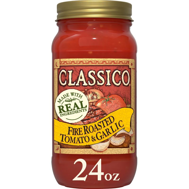 Classico Fire Roasted Tomato &#38; Garlic Pasta Sauce - 24oz, 1 of 12