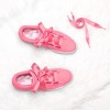 INSPIRE CHIC Women's Flat Ribbon Solid Color Sneakers Shoelaces 2 Pairs - 4 of 4