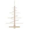 Wooden Christmas Tree Natural wood Solid pine wood and bamboo Small - 4 of 4
