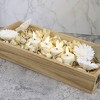LumiPur 4pk 1.5" x2.3" Signature Flickering Flameless LED Wax Tea Light Candle White - 2 of 4