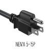 SANOXY 3 PACK of15ft 18 AWG Universal Power Cord (IEC320 C13 to NEMA 5-15P) - 2 of 4