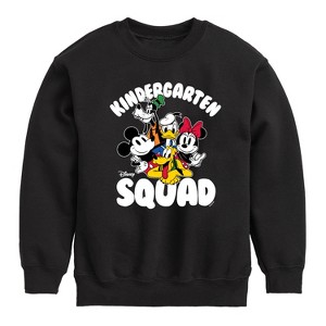 Boys' - Disney - Kindergarten Squad Graphic Long Sleeve Fleece Sweatshirt - 1 of 4
