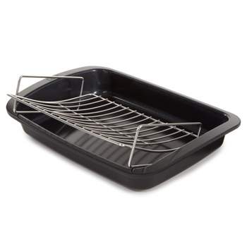 Cuisinart 17 Inch Non Stick Roasting Pan with V Rack & Reviews